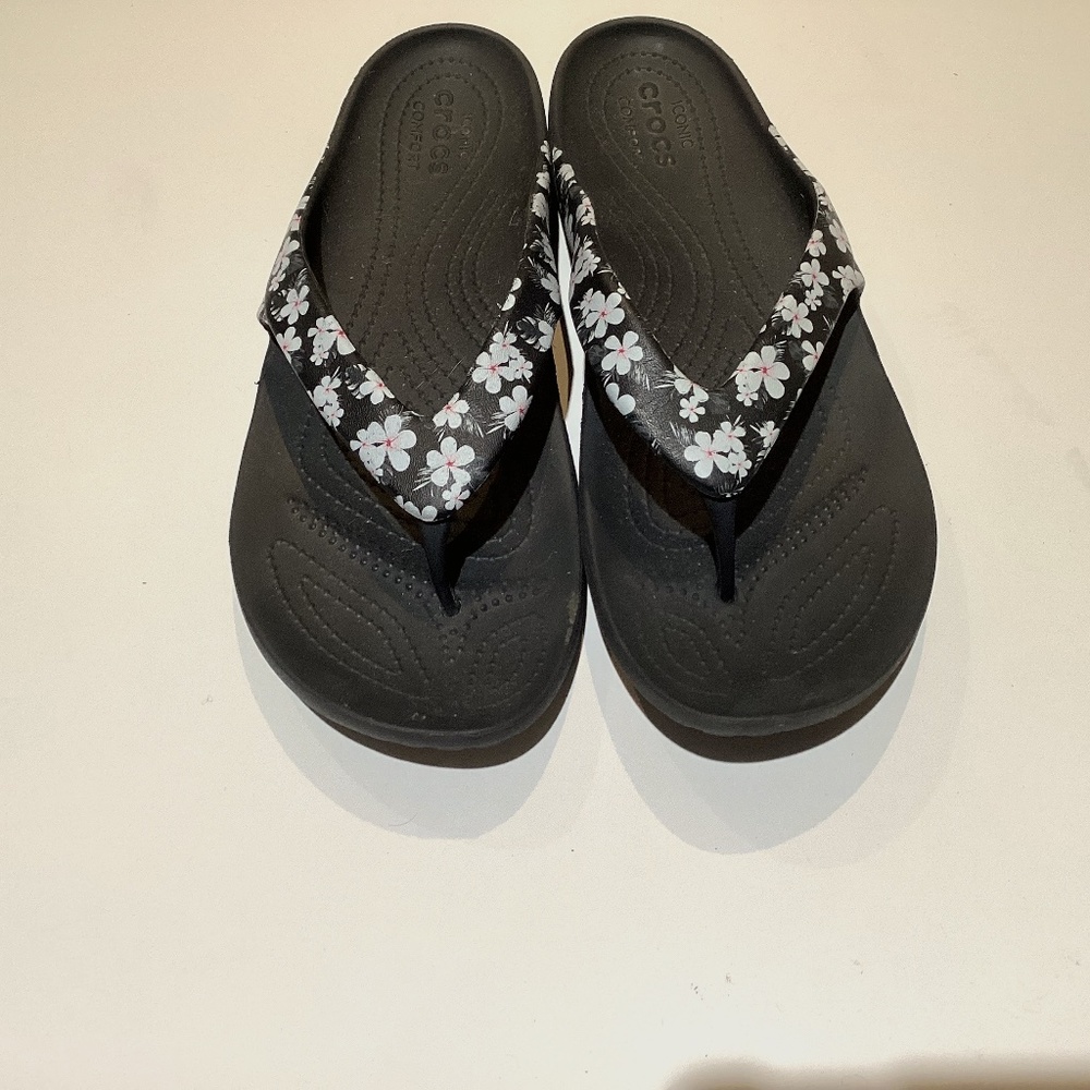 Crocs flip flops